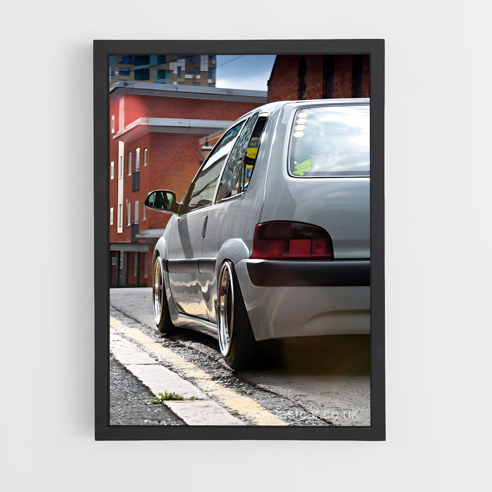 Poster Route Énergique – affiche Citroën (vue 2)